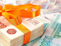 Подарок деньги рубли